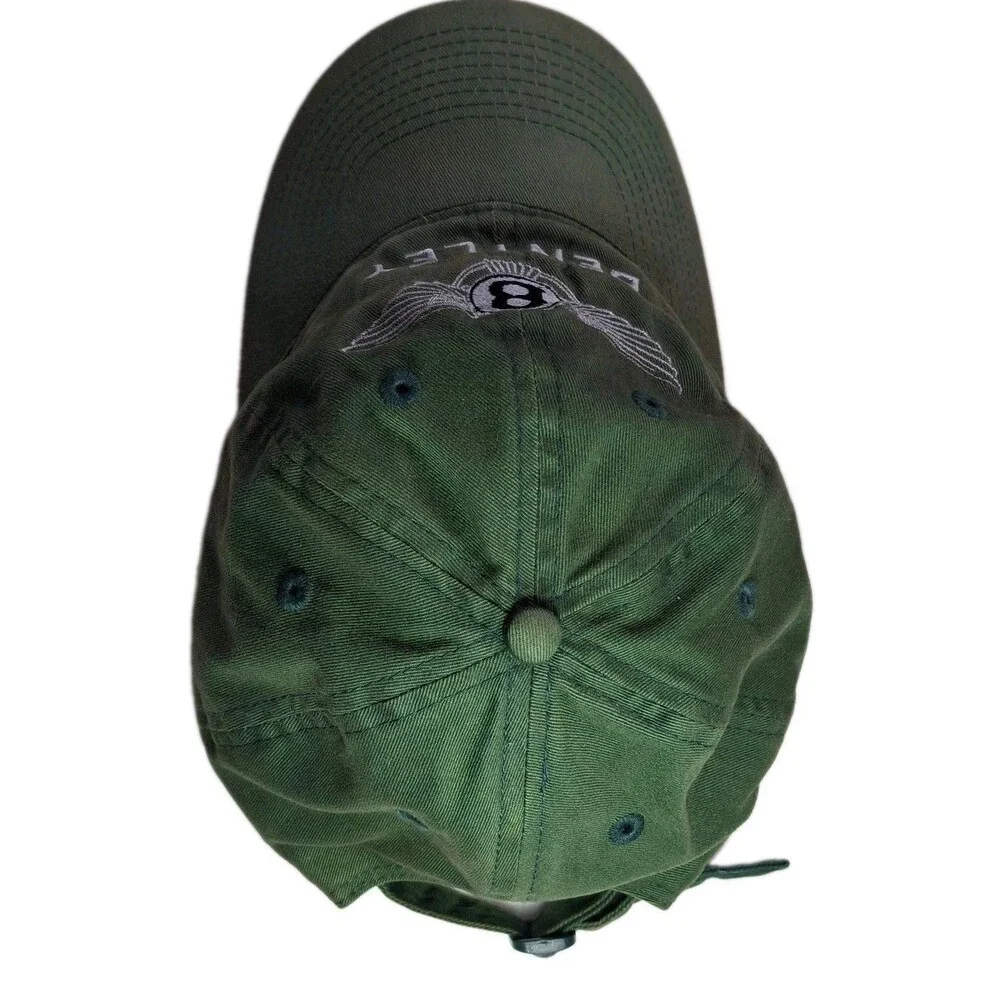 Bentley Hat Baseball Cap Adjustable Green 100% Cotton Otto Brand Cars Luxury